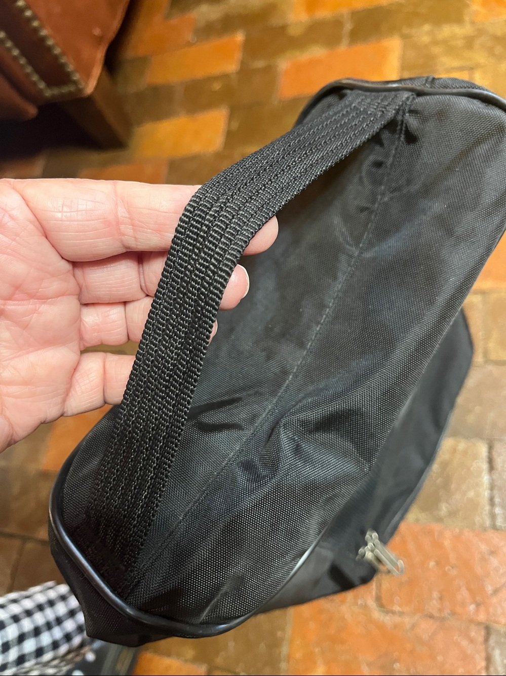 Nike Y2K black utility bag 13” X 10” X 4” 3084 - Picture 3 of 5